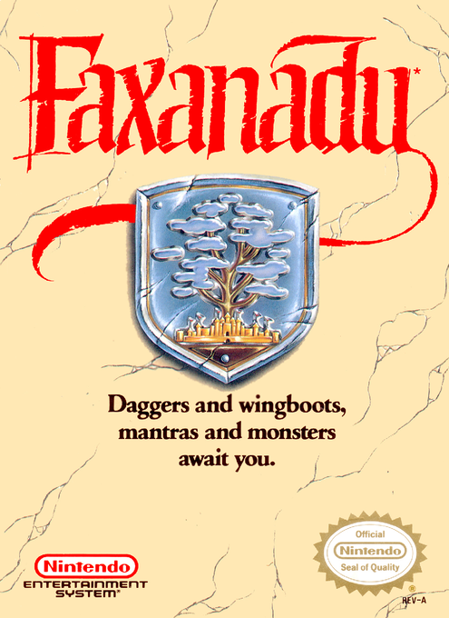 Faxanadu cover