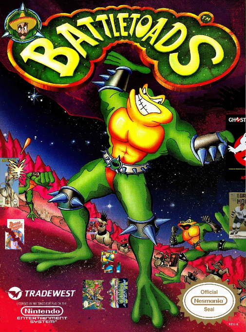 Battletoads parody cover