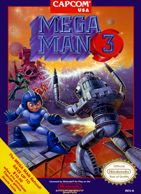 Mega Man 3 cover