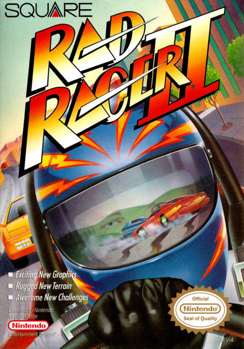 Rad Racer II cover