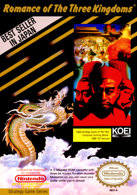Romance of the Three Kingdoms cover