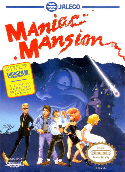 Maniac Mansion cover