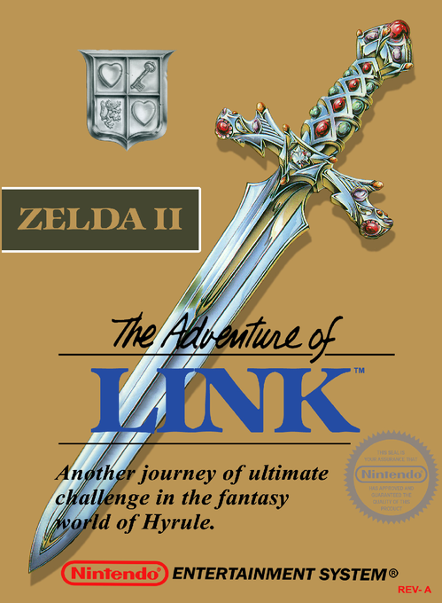 Zelda II: The Adventure of Link cover
