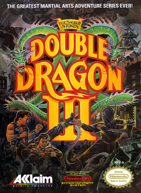 Double Dragon III: The Sacred Stones cover